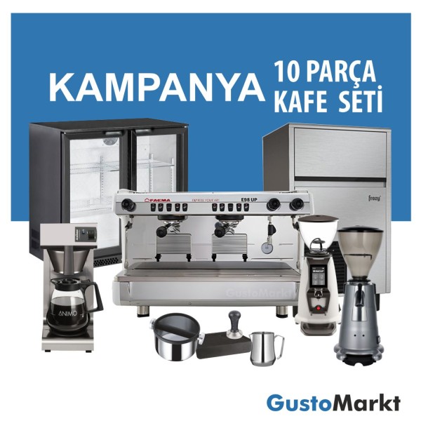 GustoMarkt 10 Parça Kafe Seti - Thumbnail