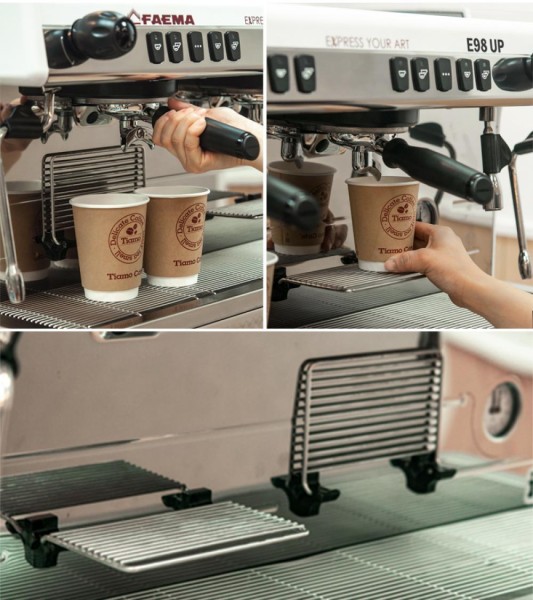 E98 UP A/2 Otomatik Espresso Kahve Makinesi 2 Gruplu Tall Cup - Thumbnail